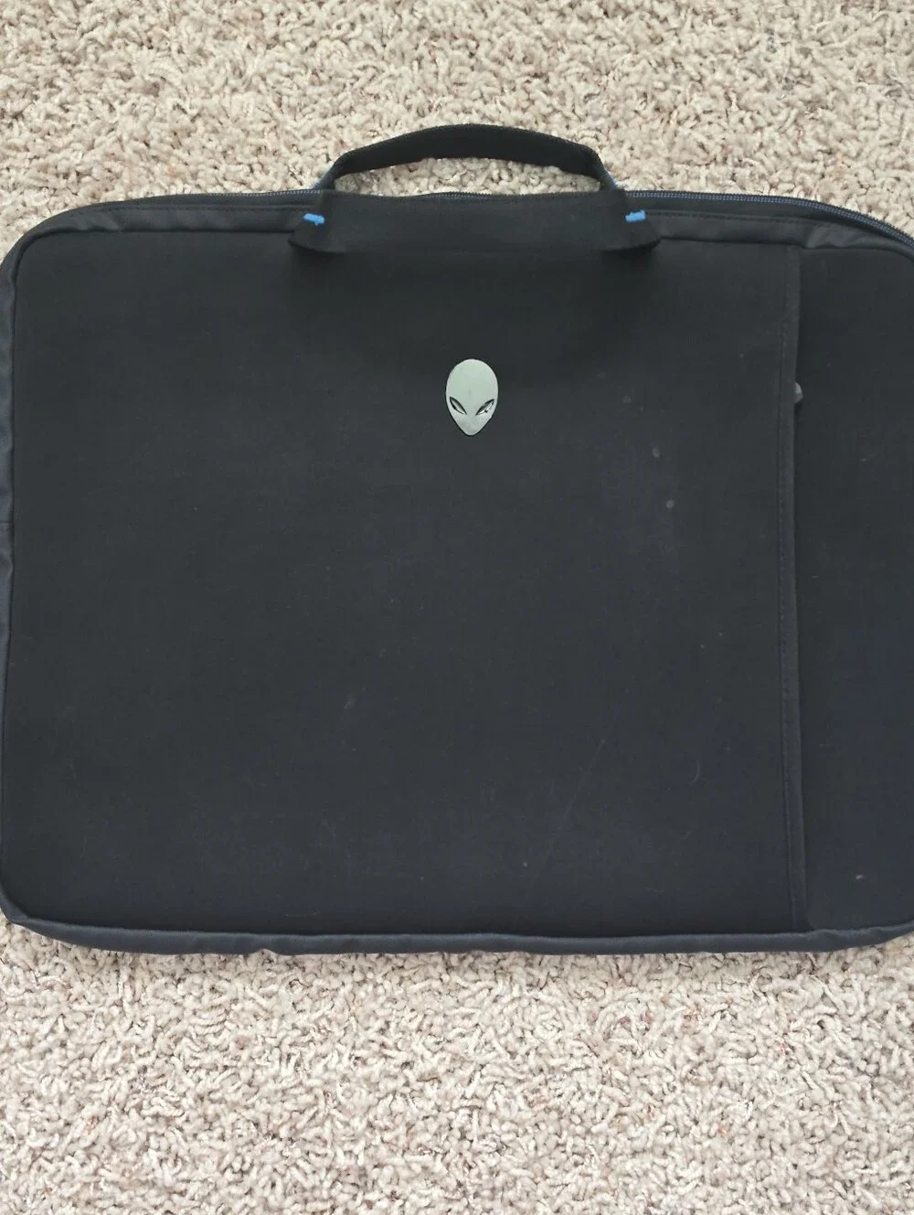 Black Alienware Soft Laptop Case About 17x13